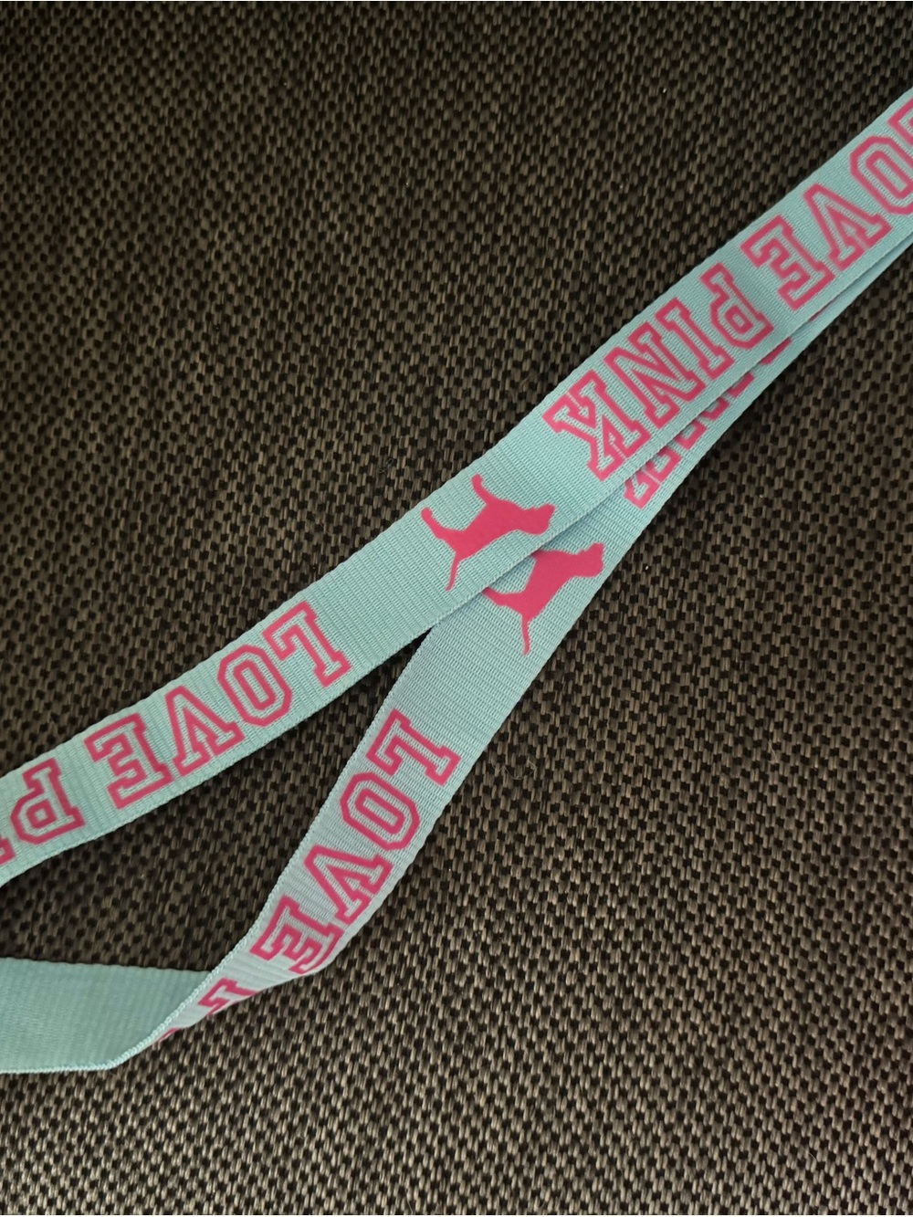 PINK LOVE Lanyard Strap in Mint and Pink
